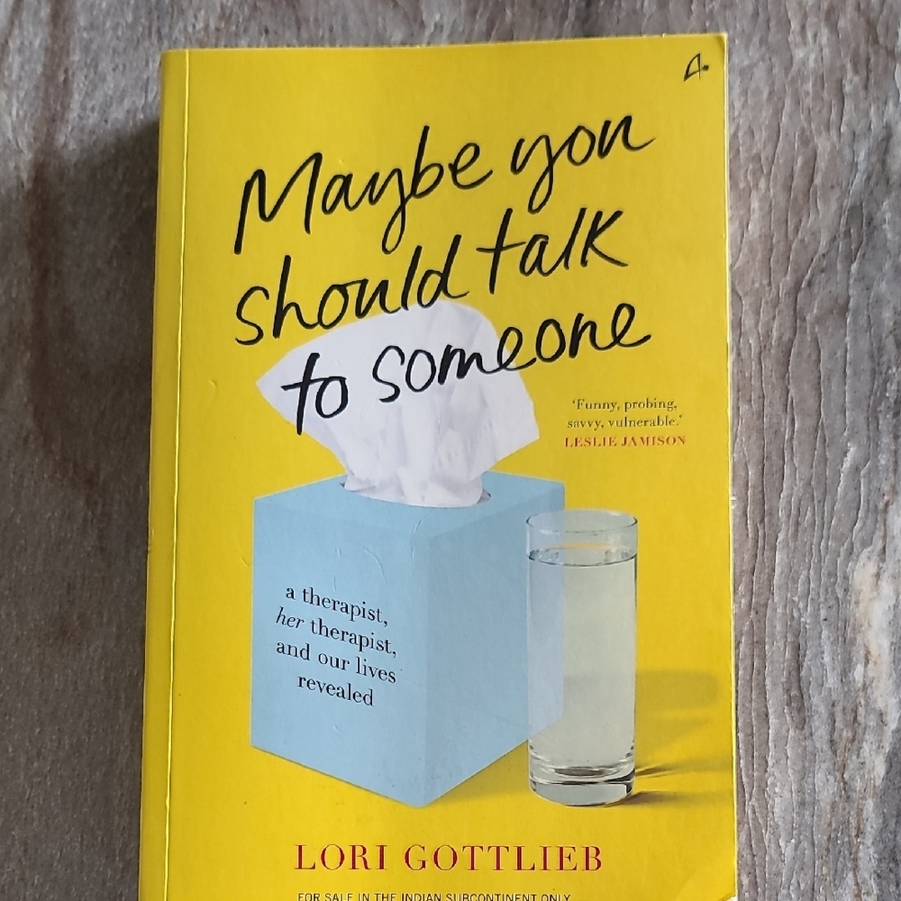Maybe You Should Talk to Someone Book